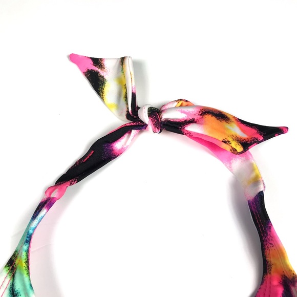 Joe Boxer One Piece Halter Backless Bathing Suit - Picture 3 of 7